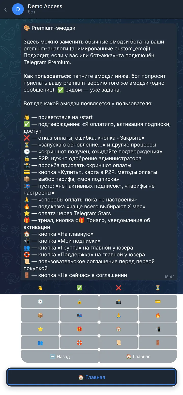 Премиум-эмодзи